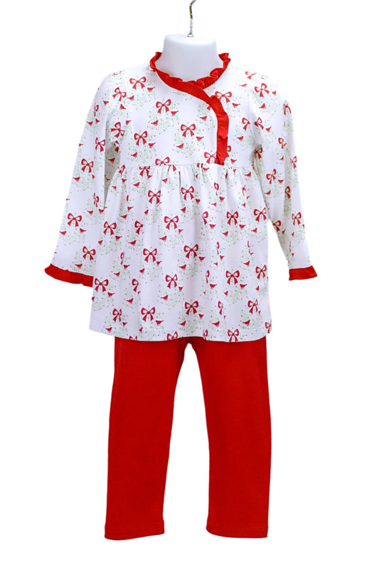 PIMA Eloise wreath tunic / slim pants