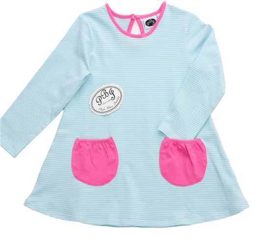 Seafoam Swing tunic w/ pockets