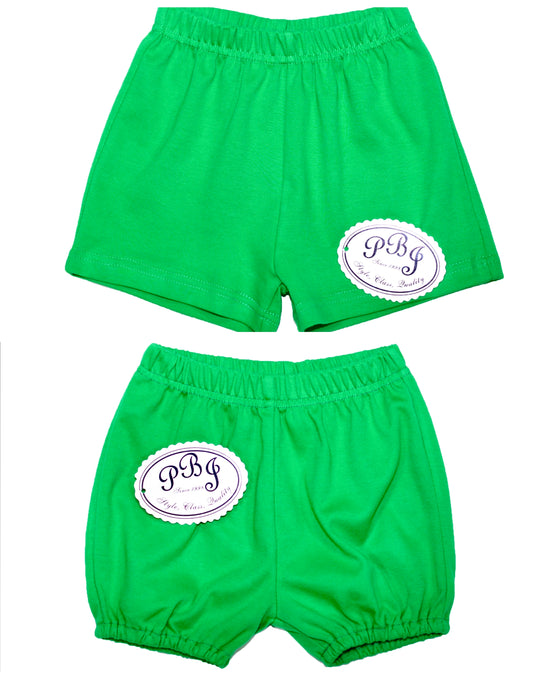 Emerald green bottoms