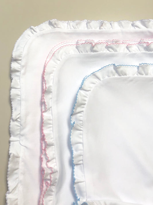Premium Pima baby blankets (3 different edging colors)